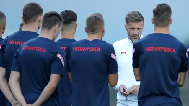 Velika Gorica: Trening hrvatske nogometne reprezentacije U21
