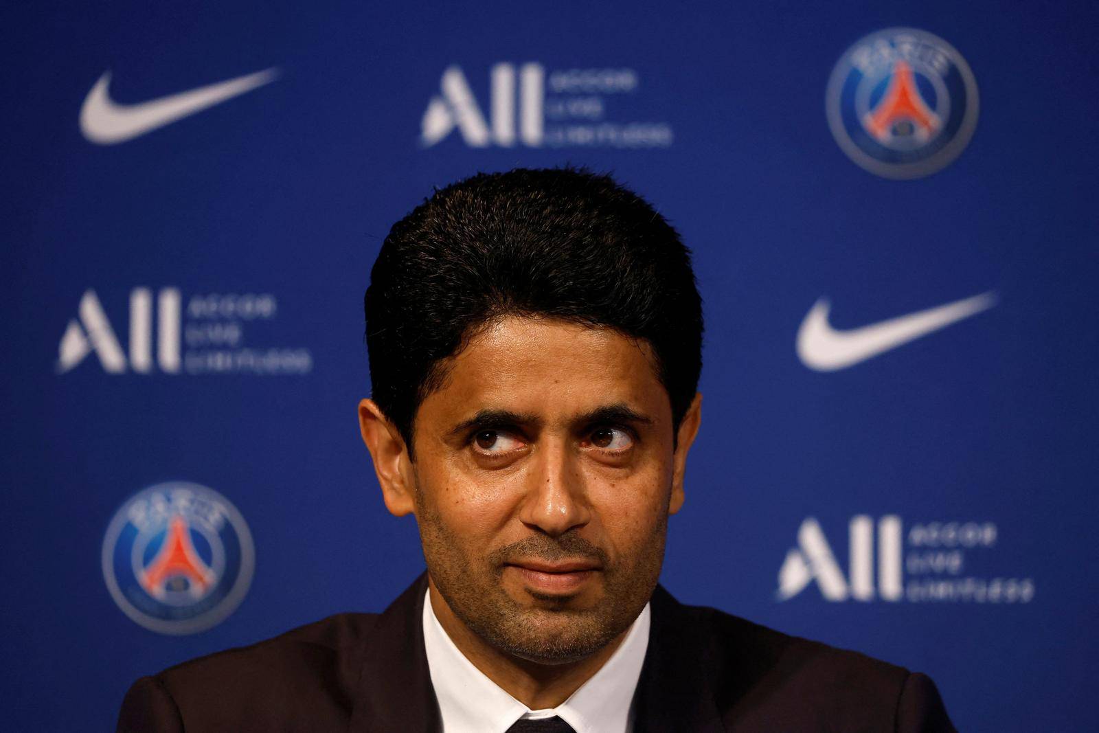 FILE PHOTO: Paris St Germain Press Conference