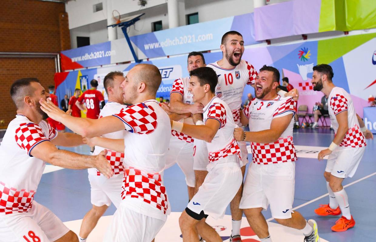 Hrvatski gluhi rukometaši osvojili zlato na Euru u Zagrebu!