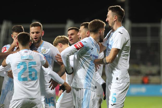 Rijeka: HNK Rijeka i HNK Hajduk odigrali utakmicu 14. kola SuperSport HNL