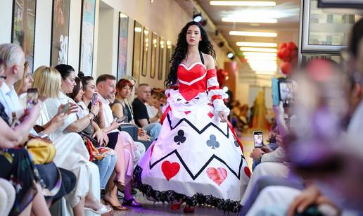FOTO Met Gala u Zagrebu: U&ccaron;enici napravili show svojim spektakularnim kreacijama
