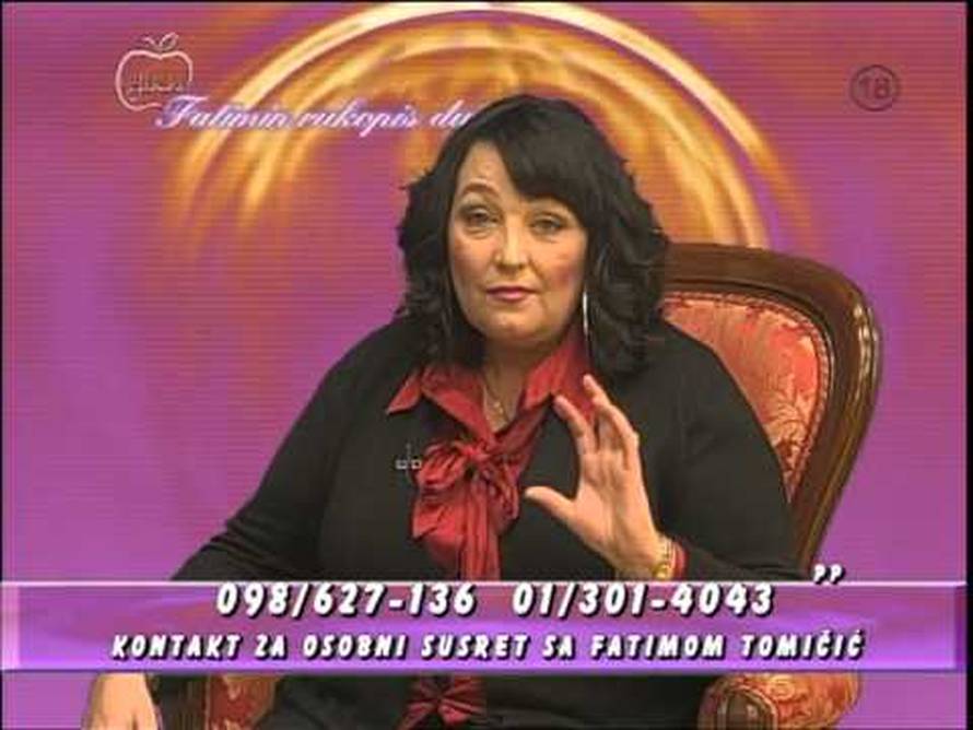 Vidovita Fatima u showu: Više sile su mi rekle tko će pobijediti