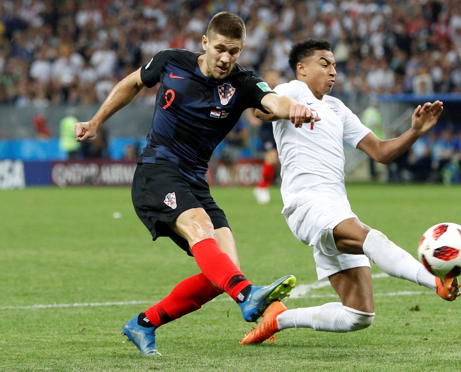 World Cup - Semi Final -  Croatia v England