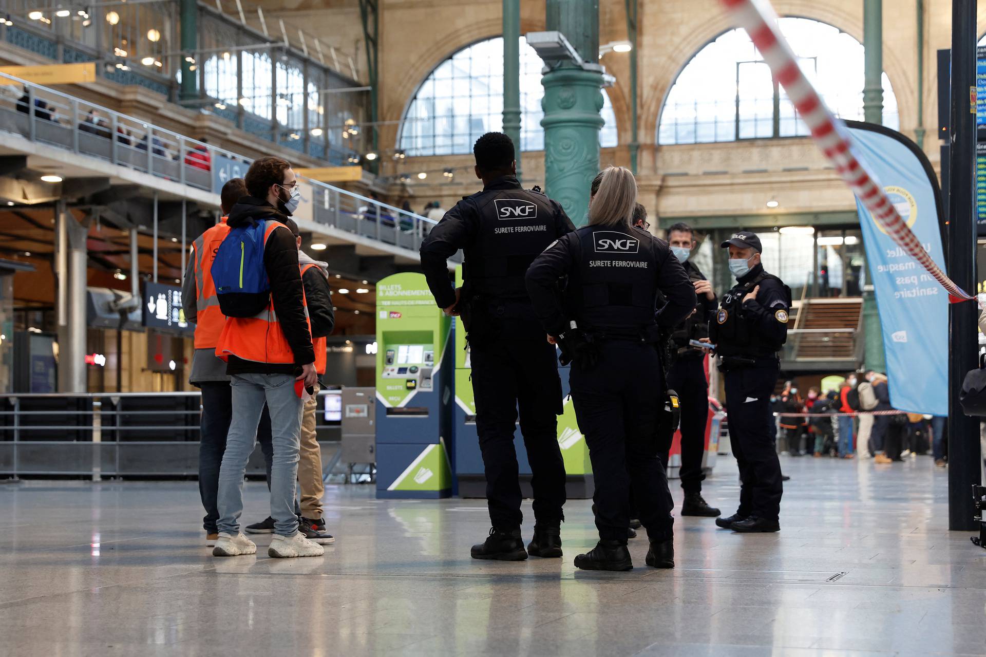 Police killed a person who attacked them with a knife at Paris' Gare du Nord station