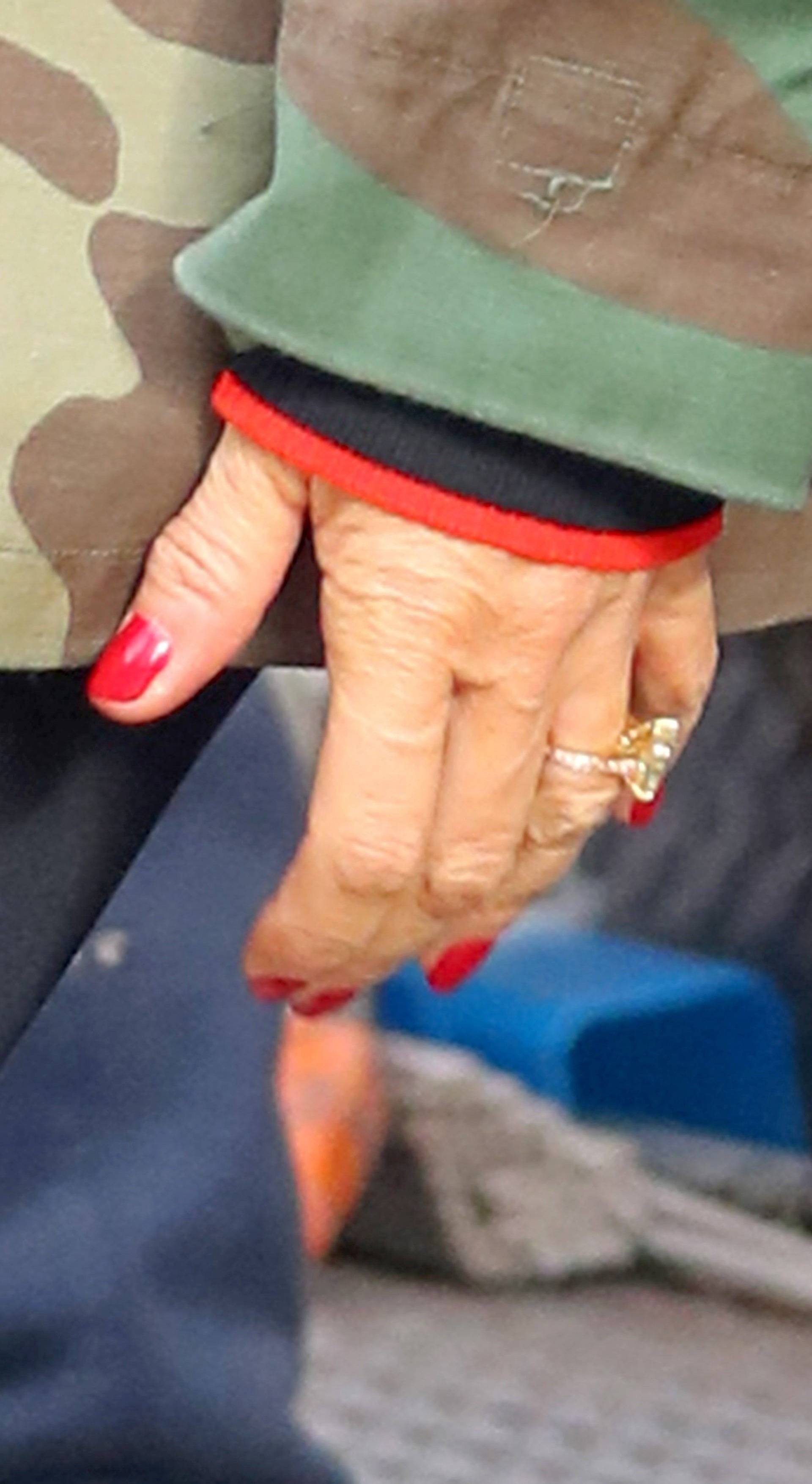 Victoria Beckham's Hands, NYC