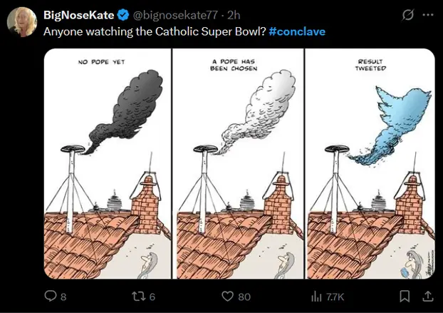 FOTO Internet pun memova zbog konklave. Ovo su najbolje fore! Galeb je postao faca...