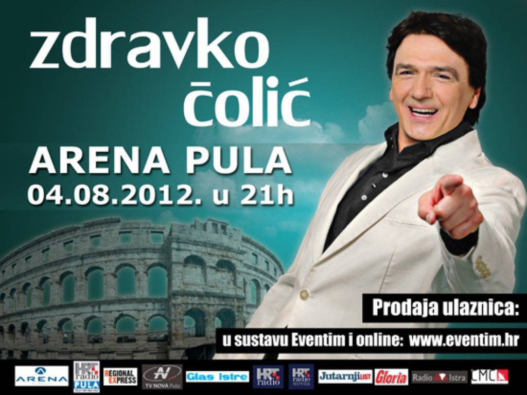 Znamo tko ide na "Koncert ljubavi" Zdravka Čolića u Pulu