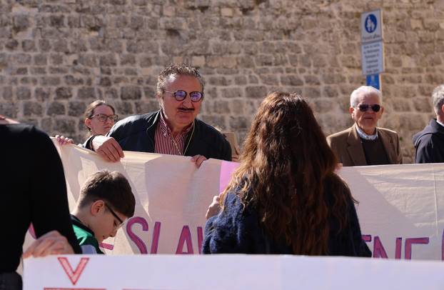 Split: Jubilarni 10. Marš za prava žena, u organizaciji udruge za ženska prava "Domine" i inicijative "Žene Splita"