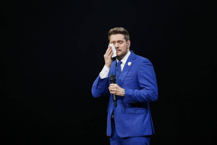 Bublé nastupio u Areni: 'Hvala što ste došli, ja sam poluhrvat'