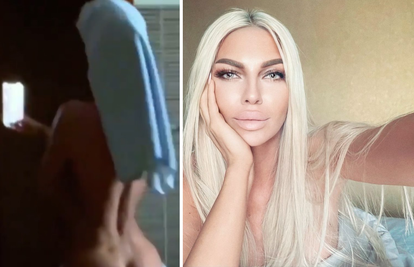 Karleuša objavila 'vrući' video iz kupaonice pa pokazala guzu