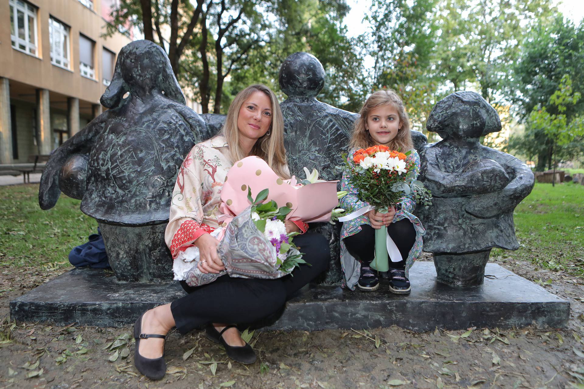 Zagreb: Otvorena skulptura Spomenik djetetu povodom Dana Učiteljskog fakulteta