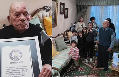 Preminuo  najstariji muškarac na svijetu u dobi od 112 godina