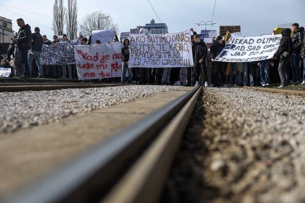 Novi prosvjed na ulicama Sarajeva nakon teške tramvajske nesreće