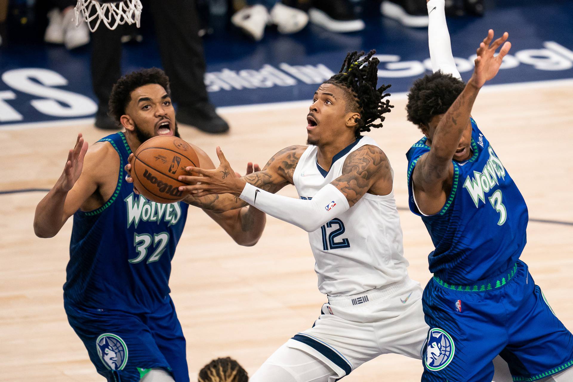 NBA: Playoffs-Memphis Grizzlies at Minnesota Timberwolves