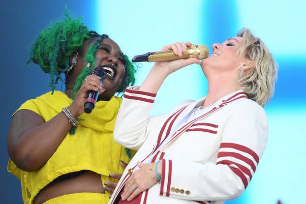 Glastonbury Festival at Worthy Farm in Pilton