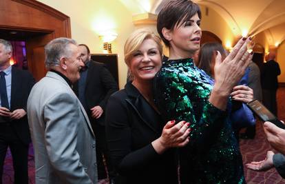 FOTO Kolinda Grabar Kitarović u dobrom društvu: Na proslavi se zabavljala s Anicom Kovač...