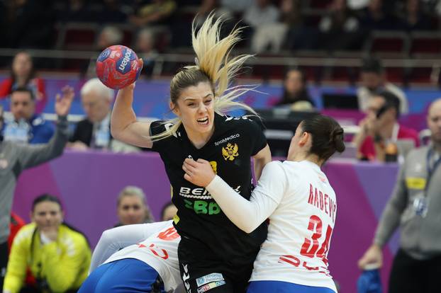 GER, Dortmund, 27th Wommen´s World Championship  2025, Hauptrunde / Main Round, Gruppe/Group II, 3. Runde/Round:  Montenegro (MNE) vs. Serbien/Serbia (SRB)