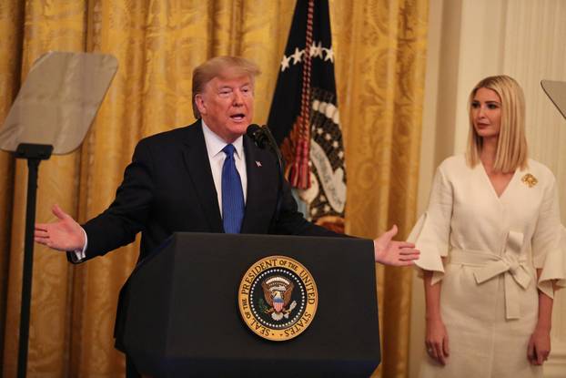 Donald Trump speaks at Human Trafficking summit 1-31-20