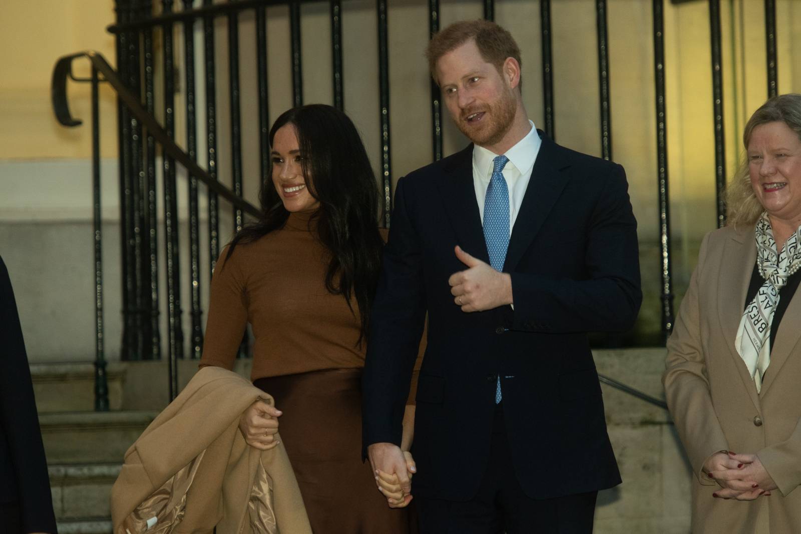 Royal visit at  Canada House