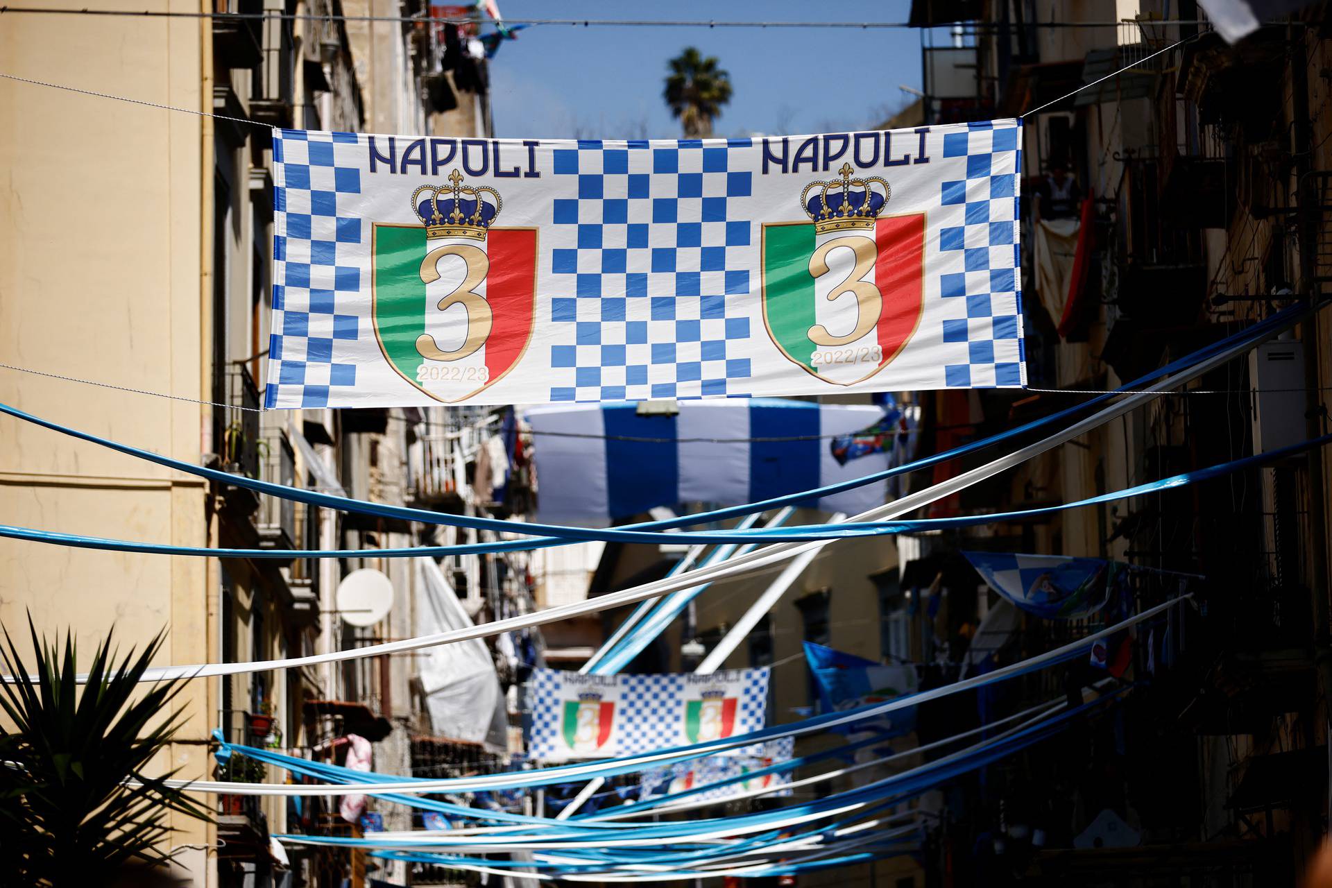 Naples paints the town for first Scudetto since Maradona era