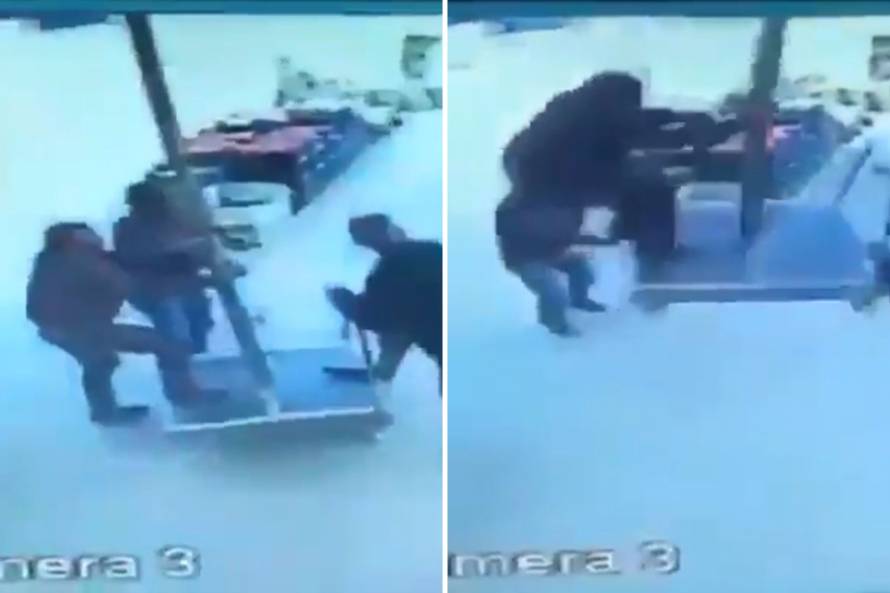 Stao na suncobran da ga vjetar ne odnese: A onda je - poletio!