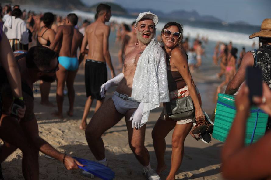 Lady Gaga's open concert in Copacabana beach in Rio de Janeiro