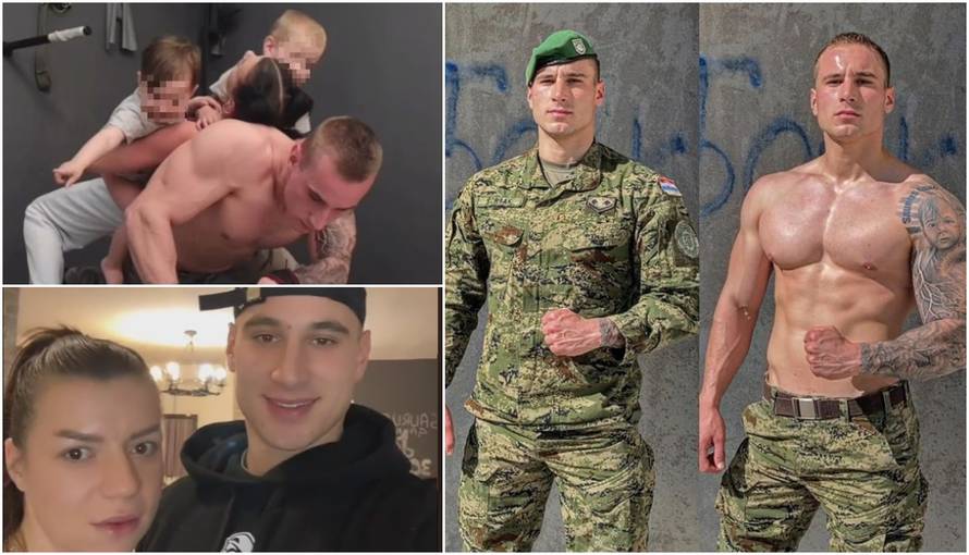Hrvatski vojnik koji je zvijezda TikToka progovorio o obitelji: 'Prvenstveno sam suprug i otac'