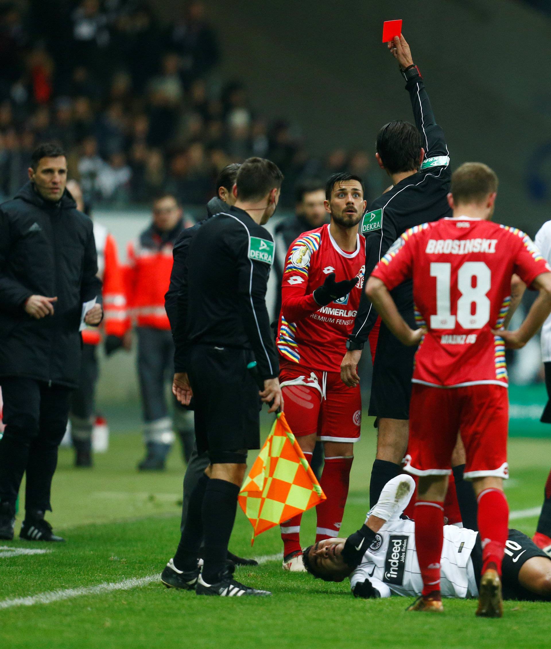 DFB Cup - Eintracht Frankfurt vs 1.FSV Mainz 05