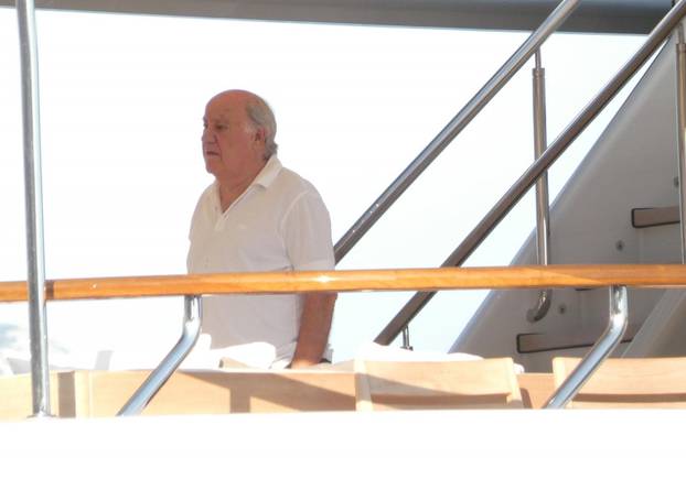 Vlasnik Zare, Amancio Ortega, s druÅ¡tvom na odmoru u Splitu na jahti Drizzle