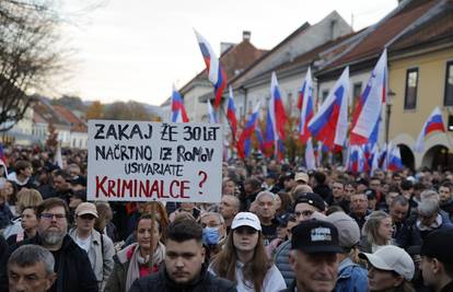 FOTO Tisuće ljudi traži pravdu za ubijenog Aleša (48) u Sloveniji: 'Želimo sigurnost, ne kriminal!'