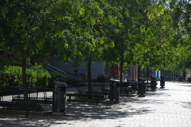 Zagreb: Toplinski val ispraznio zagrebačke ulice