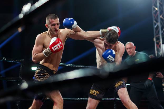 Zagreb: Borilački spektakl Golden Fight 8, borba Luka Rukavina - Robert Rezo
