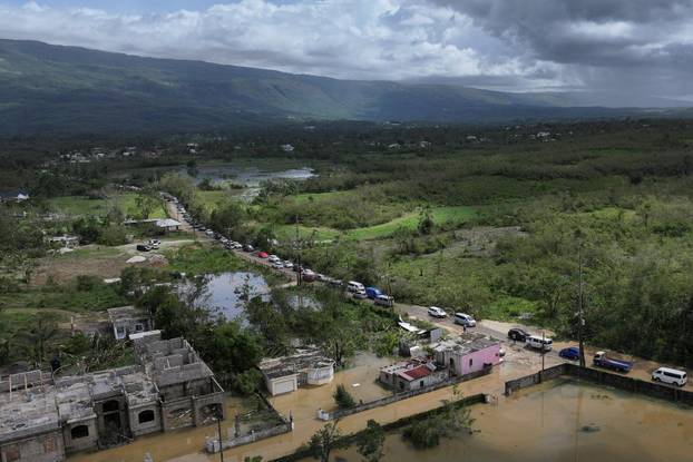 Damage to homes after Hurricane Melissa swept through Jamaica