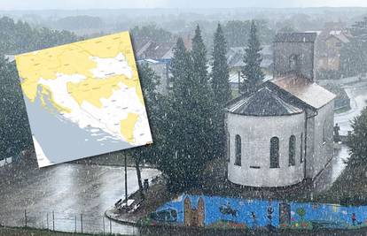 VIDEO Stigla velika promjena: Upozorenje na moguće oluje, posebno na sjeveru Hrvatske