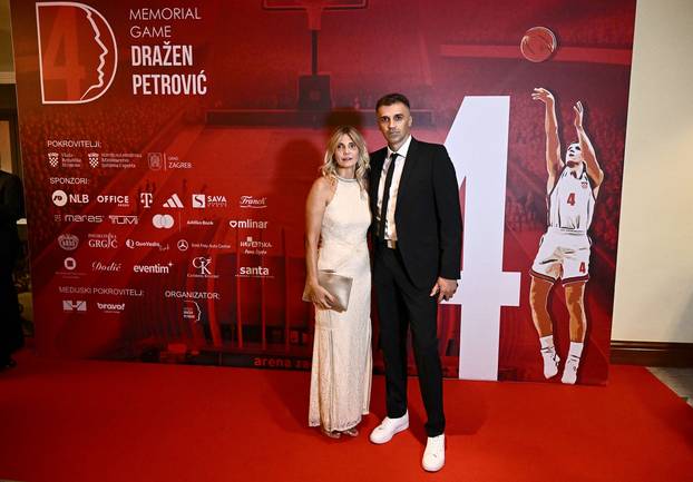 Zagreb: Gala večera povodom Memorijalne utakmica u sjećanje na Dražena Petrovića