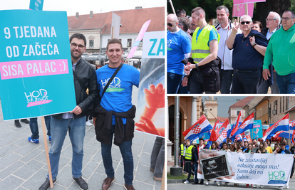 FOTO U Osijeku se četvrti put Hodalo za život: Ne želimo da se ikome nasilno zaustavlja srce