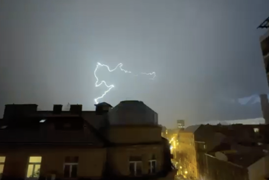 Pljusak u Zagrebu