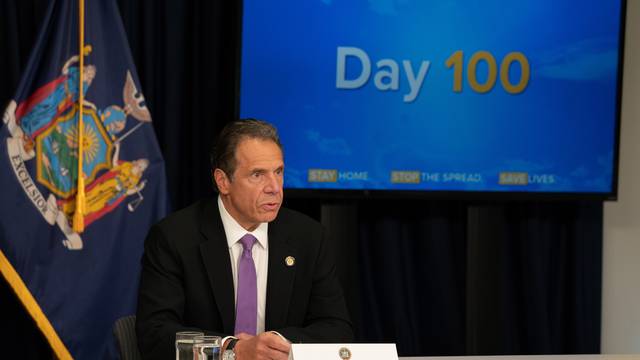 Le briefing quotidien du gouverneur de New York Andrew Cuomo sur le coronavirus (COVID-19)