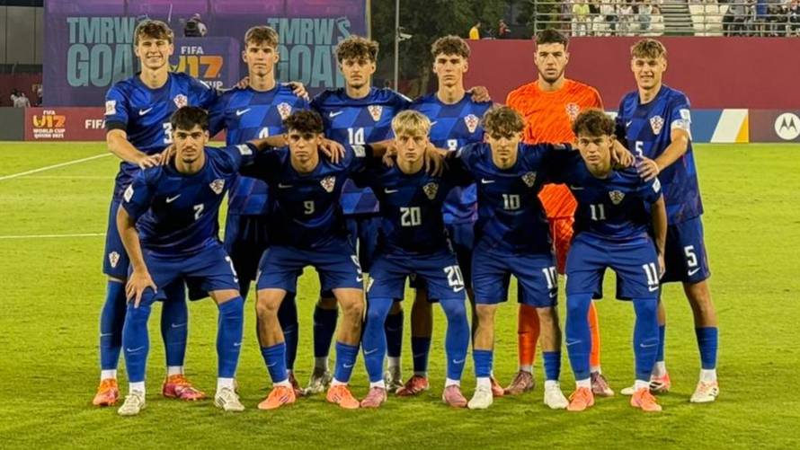 VIDEO Hrvatska U17 - UAE 3-0: 'Mini-vatreni' uvjerljivo slavili i zasjeli na prvo mjesto skupine