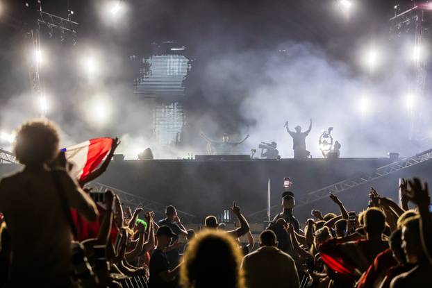 Split: Treća večer Ultra Europe Festivala, Nastup DJ-a Afrojack