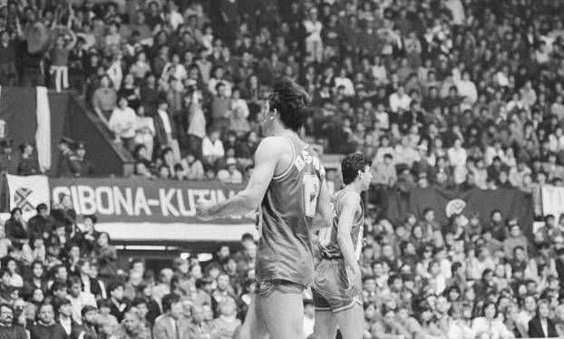 Povijesna utakmica kada je KK Zadar pobijedio KK Cibona u finalu Prvenstva Jugoslavije, 26.4.1986.