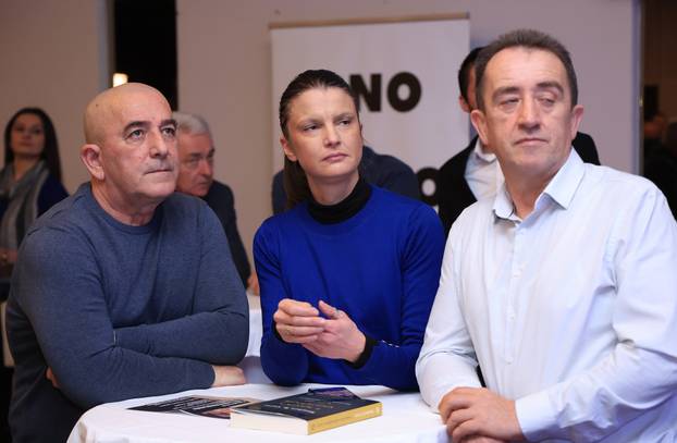 Zagreb: Izborni stožer predsjedničke kandidatkinje Branke Lozo u hotelu Aristos