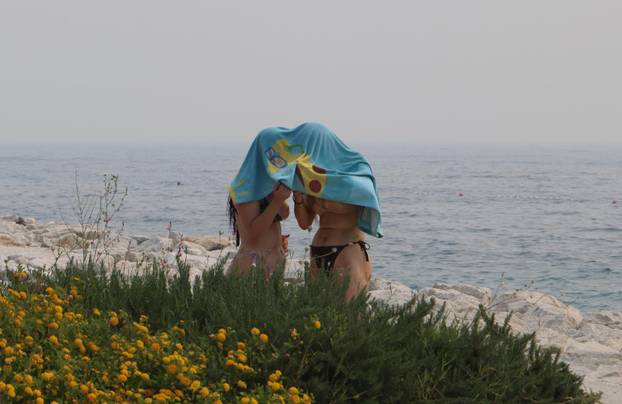 Zadnji trzaji ljeta na splitskim plažama