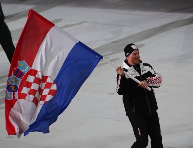 So?i: Ivica Kosteli? nosio zastavu na otvorenju Zimskih olimpijskih igara 2014.