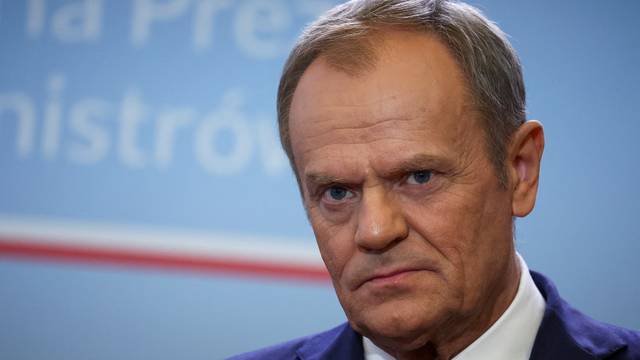 FILE PHOTO: Danish Prime Minister Frederiksen meets with Polish Prime Minister Tusk in Warsaw