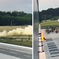VIDEO Ovo je trenutak kada se &scaron;vercer migranata zabio u skladi&scaron;te blizu Zagreba!