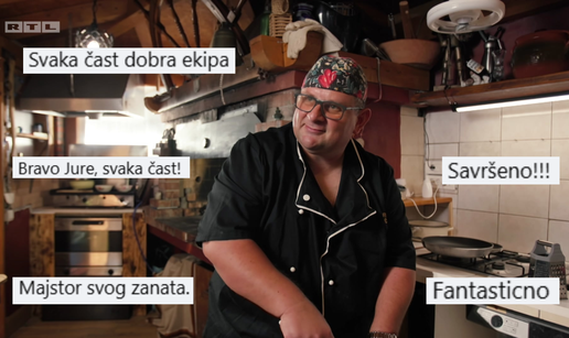 Gledatelji 'Ve&ccaron;ere za 5' slo&zcaron;ili se s ocjenama koje je dobio kuhar Jurica: 'Majstor svog zanata'
