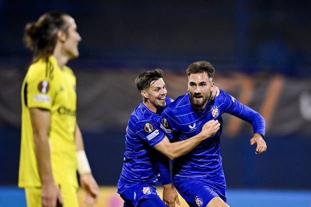 Zagreb: Dion Drena Beljo zabio gol za 1:0 protiv Fenerbahce F.K. u 1. kolu Europske lige