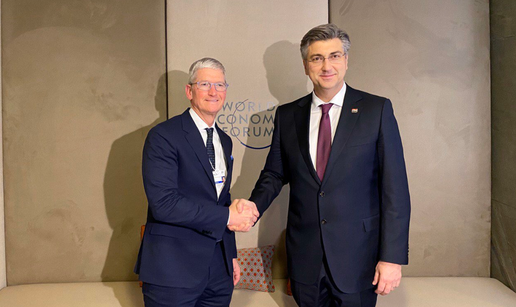 Plenković se sastao s moćnim šefom Applea Timom Cookom