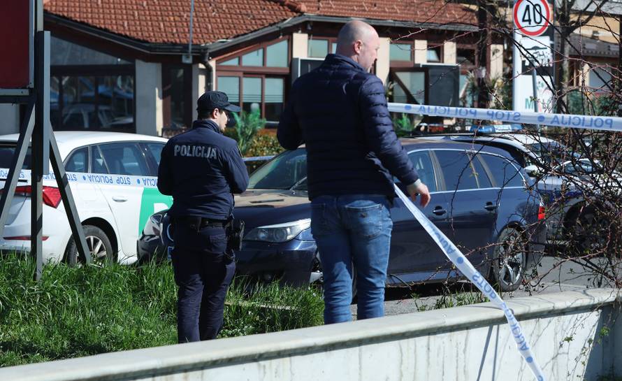 Zagreb: Policijski očevid u Dubravi gdje je jutros došlo do pucnjave
